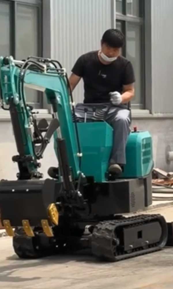 SH12 Mini Excavator Test Drive